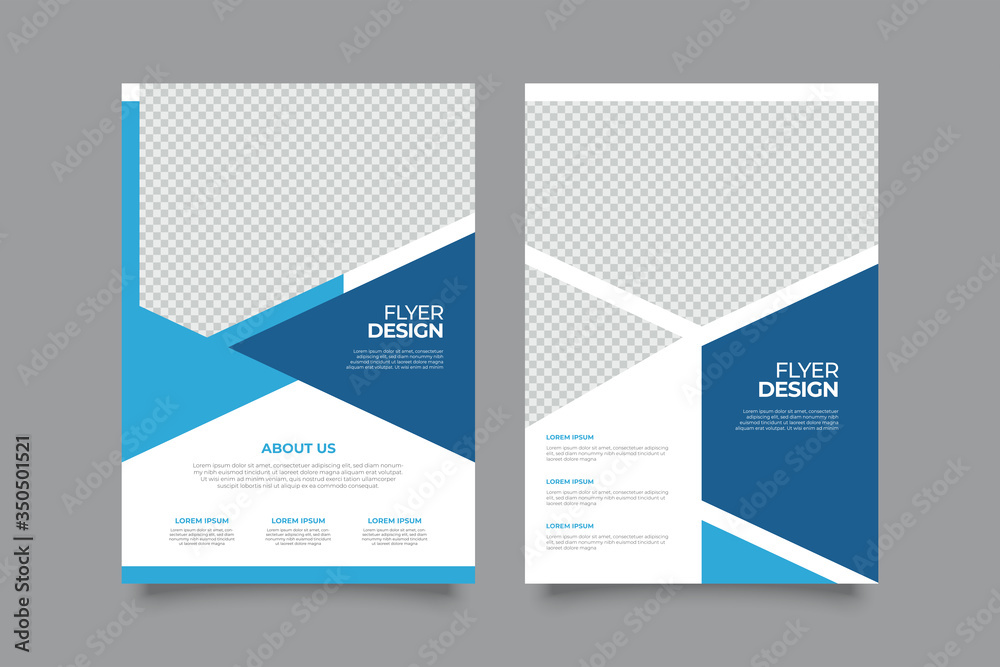 Set of medical brochure, annual report, flyer design templates in A4 size. Vector illustrations for medical, healthcare, pharmacy design.