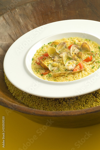 Fregula sarda alle arselle photo