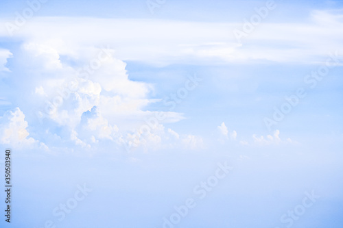 Blue sky with cloudy as a background wallpaper  pastel sky wallpaper