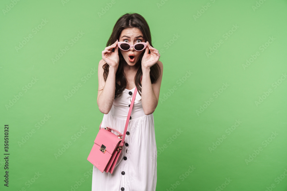 Portrait of a beautiful young brunette girl with long hair Portrait of a beautiful young brunette girl with long hair