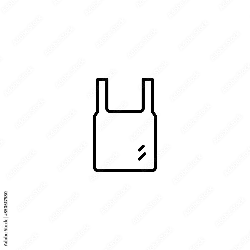 plastic bag icon vector illustration plastic bag icon vector illustration
