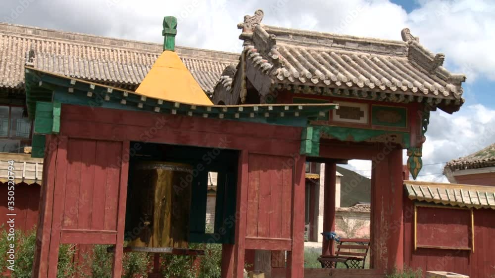 Ulaanbaatar, Mongolia - ancient budhistic temples and monuments Ulaanbaatar, Mongolia - ancient budhistic temples and monuments