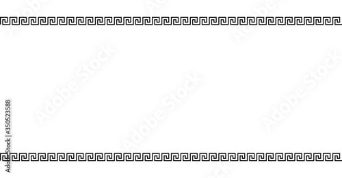  greca, meandro, cornice, decorazione, antica grecia