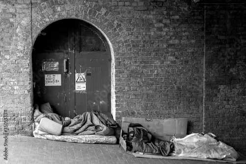 austerity on the streets of brighton. uk homeless capitol