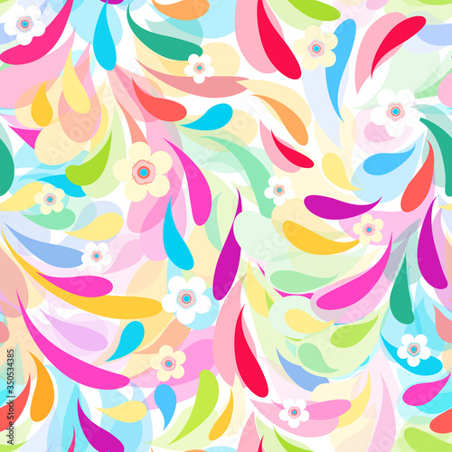 Vector background - floral pattern