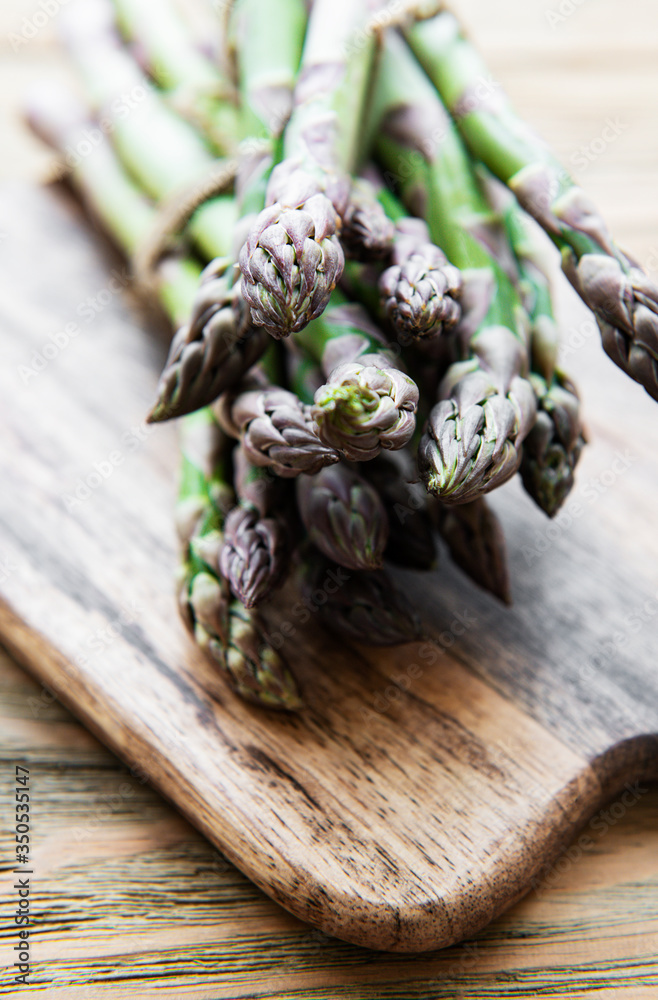 Fresh green asparagus Fresh green asparagus