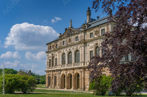 Palace “Palais” in the Grand Garden “Großen Garten“ of Dresden © Eric