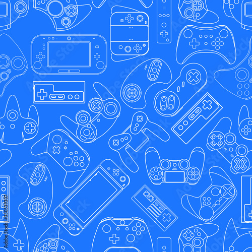 Video game controller backg...