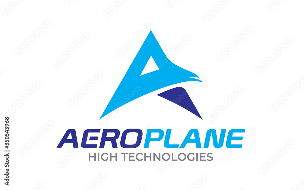 Creative Aero, Airplane Logo design template Creative Aero, Airplane Logo design template