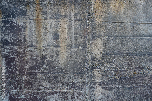 Textured Vintage black and white wall background. concrete tones in grunge style