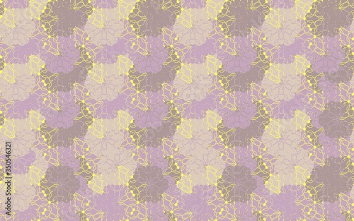 beautiful floral pattern in pastel cream tones. imitation of watercolors. delicate lilac turning to gray. new design of your site.