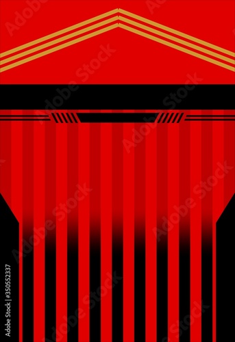 Front side sports shirt pattern, jersey pattern bacground That can be put in mockups or templates of sport shirt