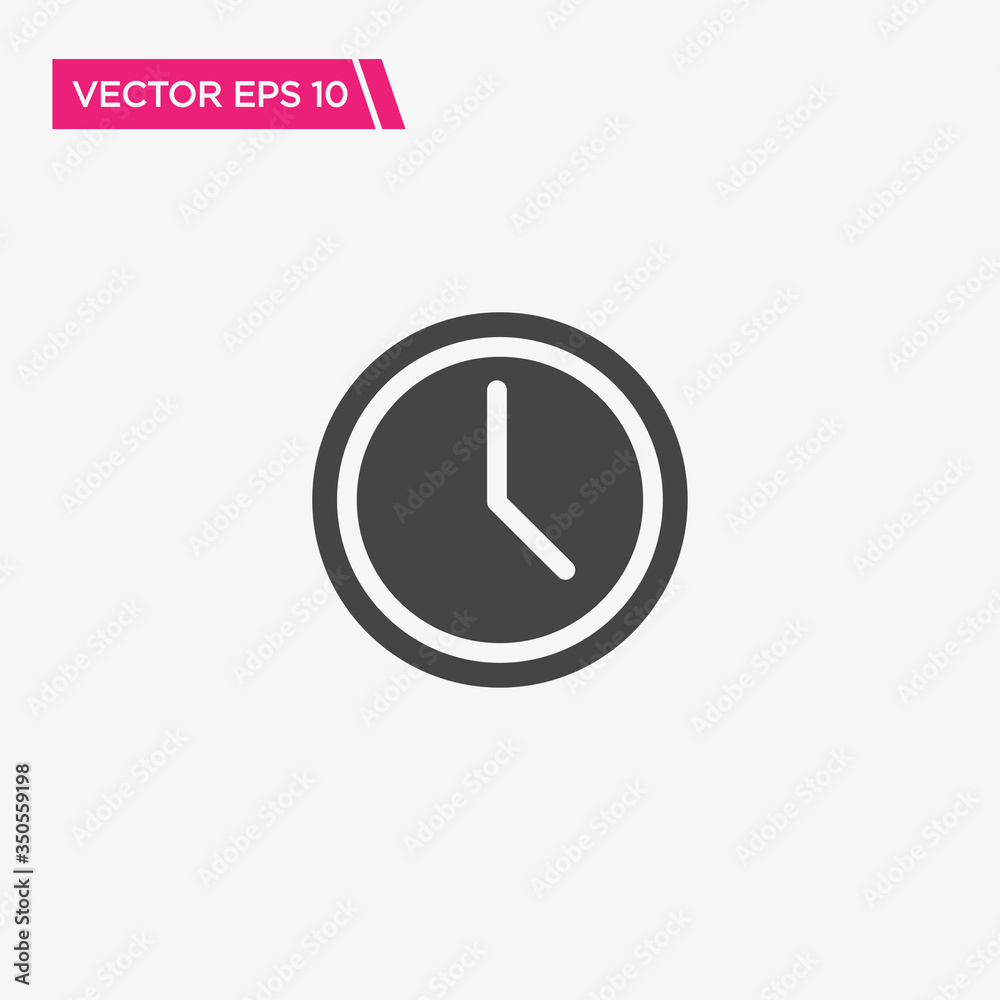 Clock Icon Design, Vector EPS10 Clock Icon Design, Vector EPS10