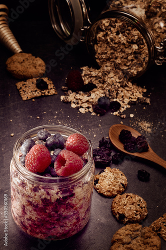 overnight oats - porridge - cereal