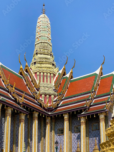 Royal grand palace in Bangkok, Asia Thailand