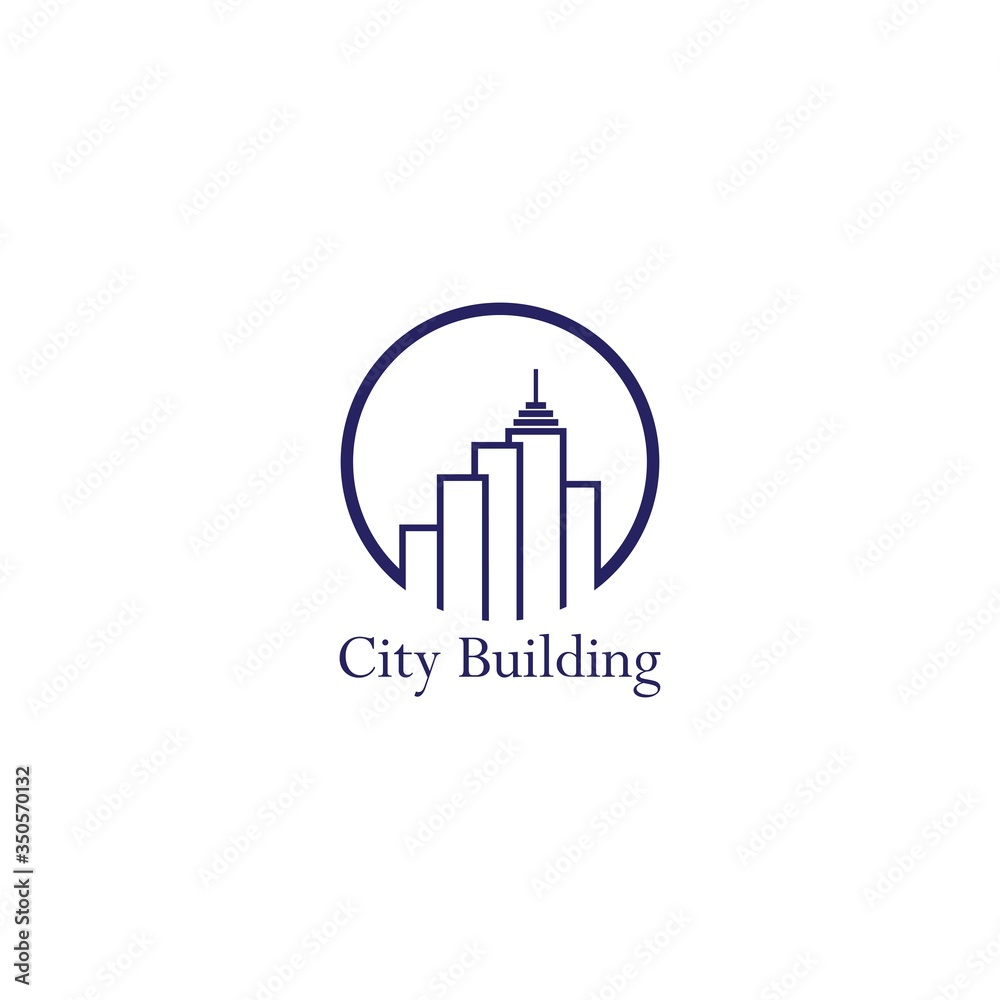 Real estate logo icon design