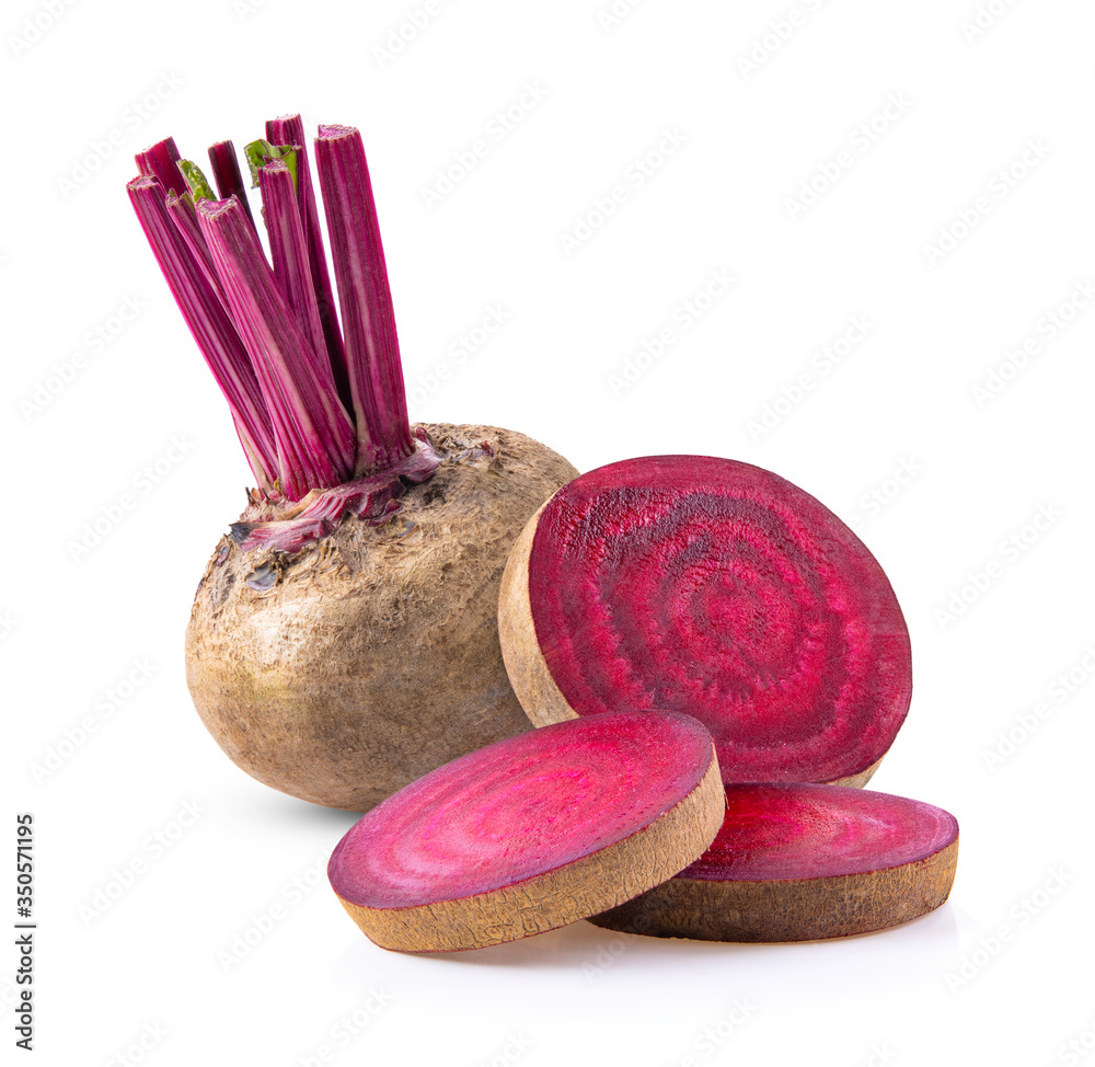 Beetroot on white background Beetroot on white background