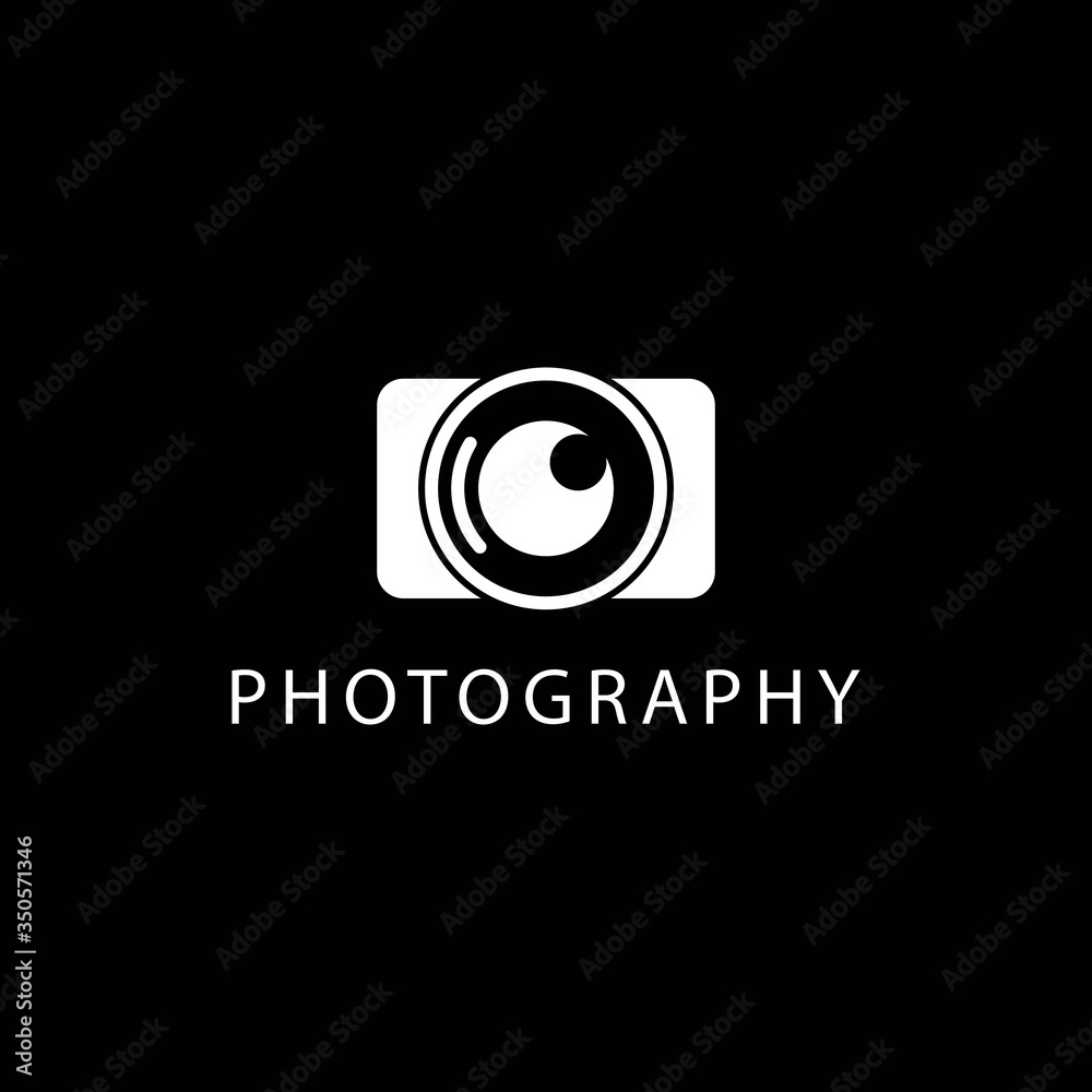 Camera photography icon vector logo design Camera photography icon vector logo design