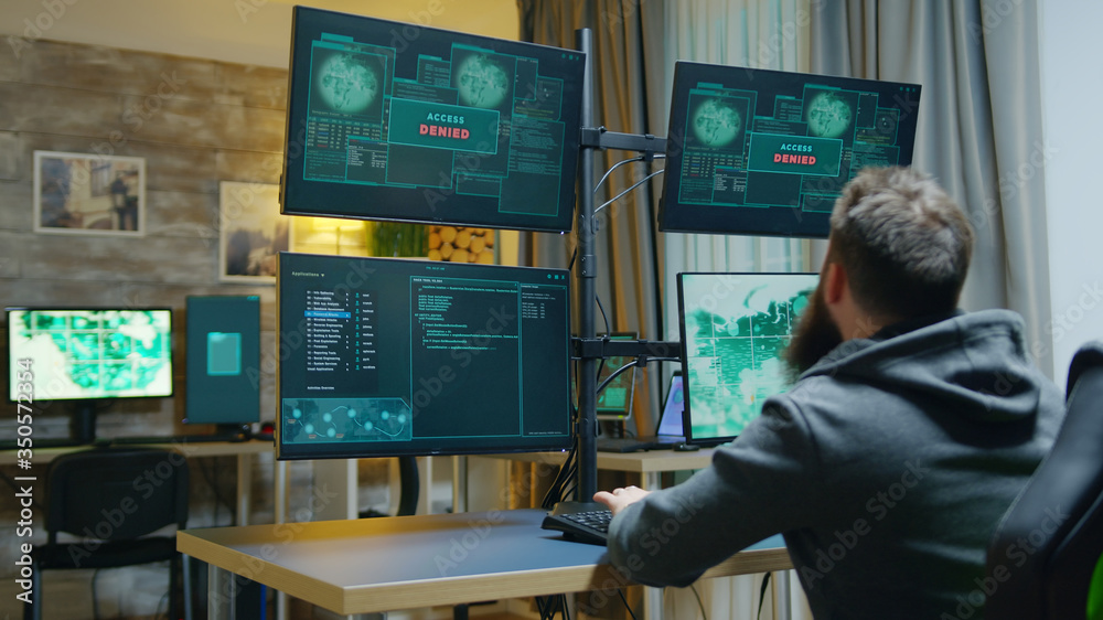 Access denied for cyber criminal trying to hack the government server. Access denied for cyber criminal trying to hack the government server.