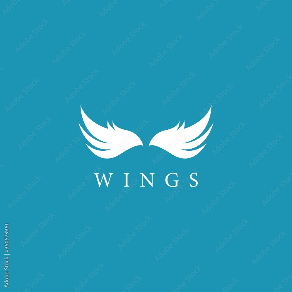 Wing logo template vector icon design Wing logo template vector icon design