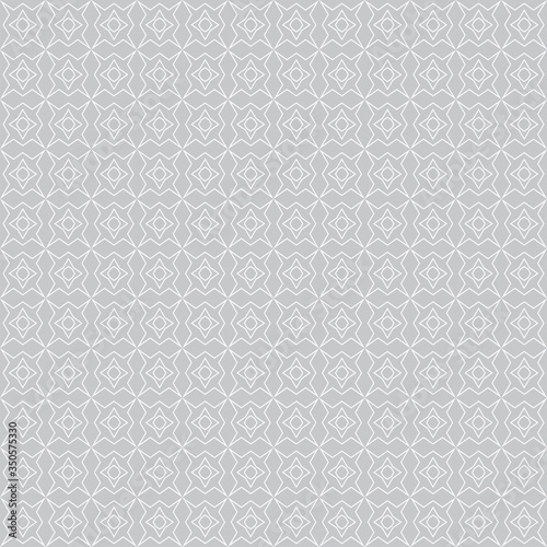 gray geometric pattern | wallpaper seamless pattern | retro design | vector illustration