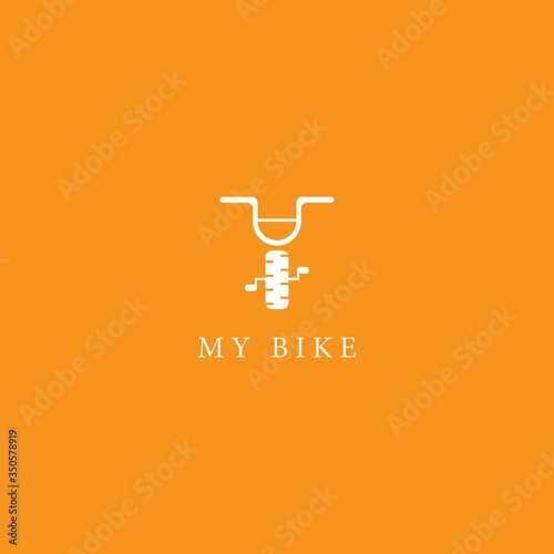 Bike logo template vector icon