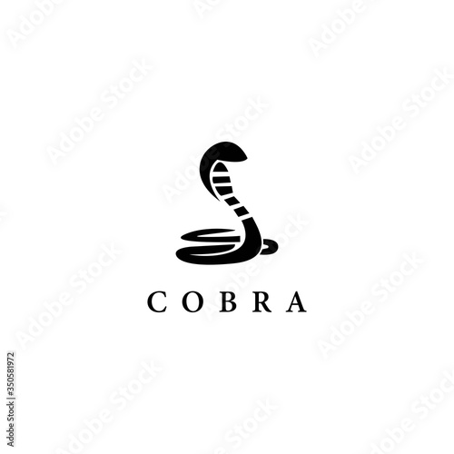 Cobra logo template vector design