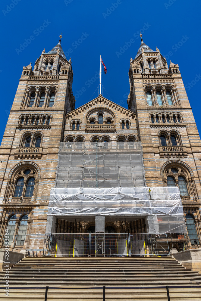 Natural History Museum in London, UK