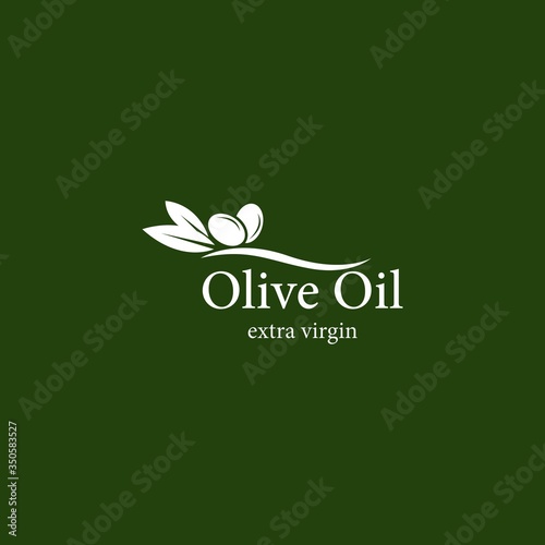 Olive oil logo template vector icon design