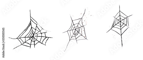 hand-drawn watercolor illustration. web, different species. Halloween holiday symbol. Isolated