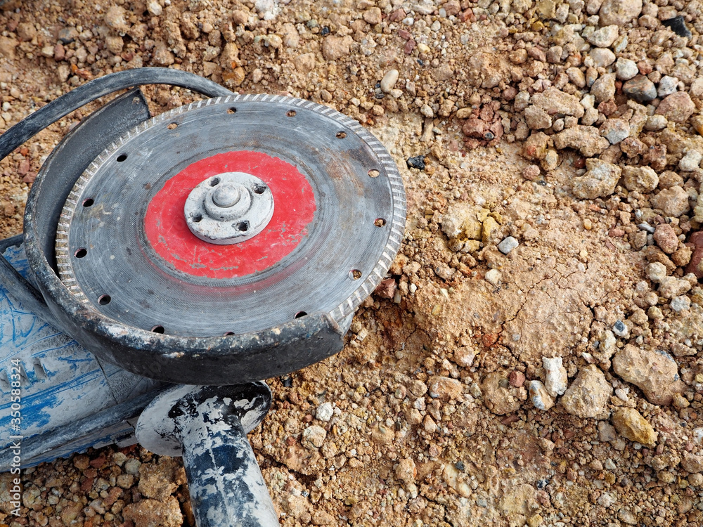 hand tool and equipment for worker on construction site