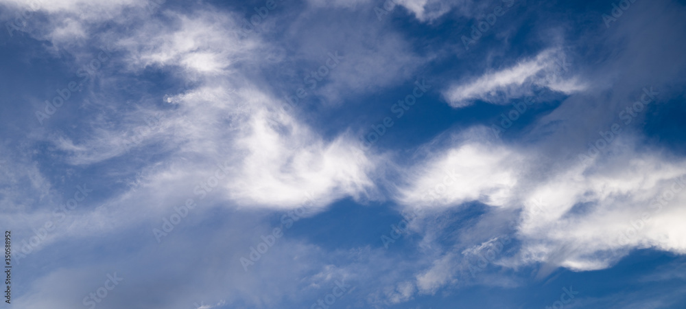 Sky with beautiful clouds For making the background