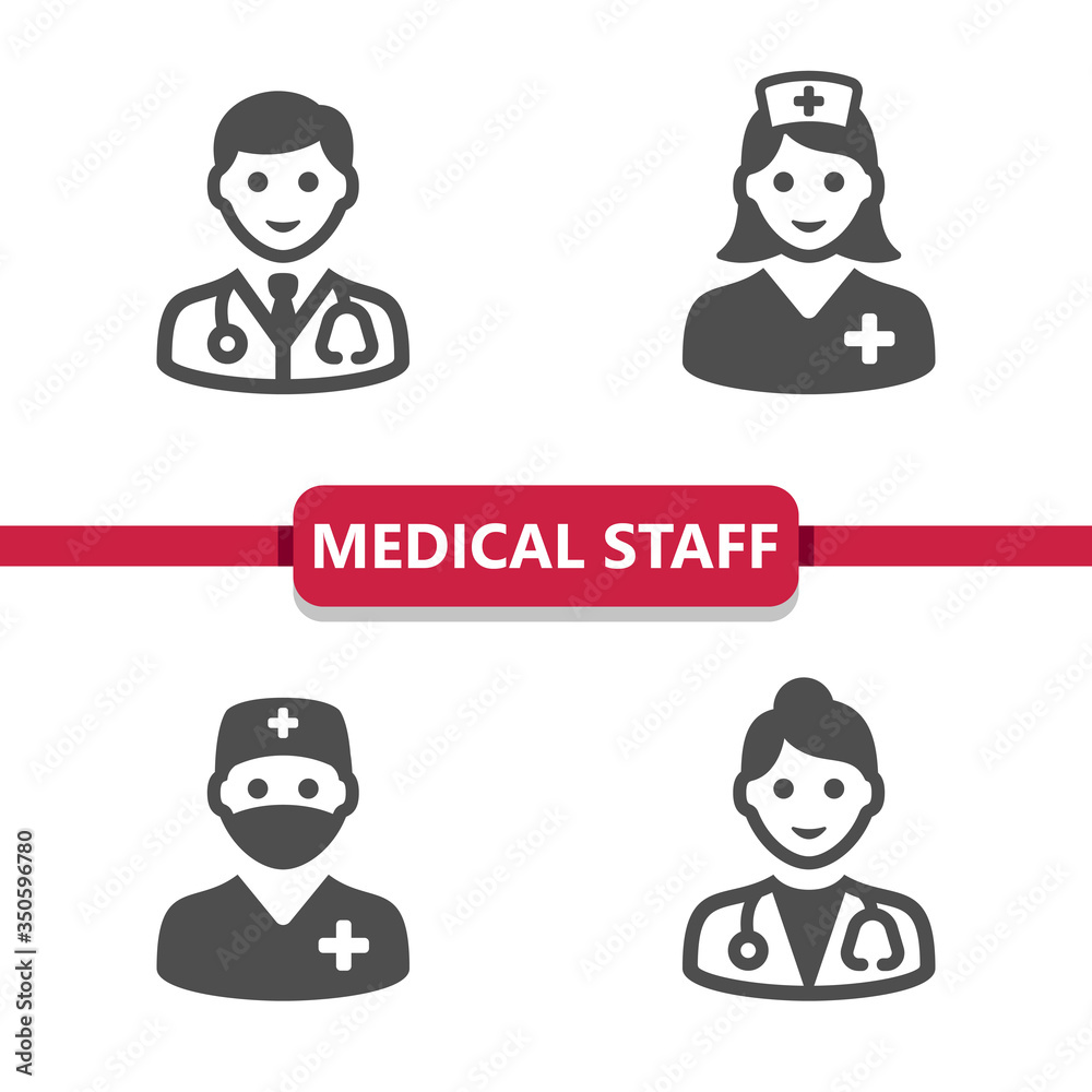 Medical Staff Icons