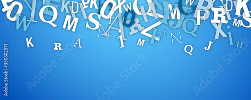sfondo, lettere, caotiche, disordinate, scrivere