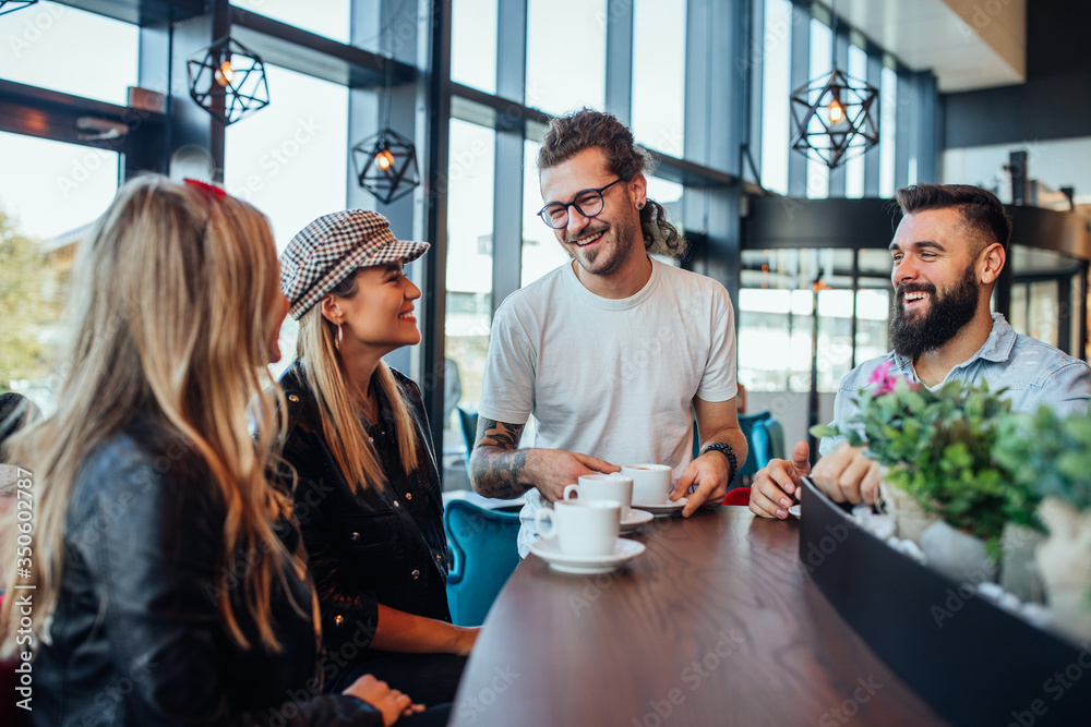 The conversation is just as good as the coffee The conversation is just as good as the coffee