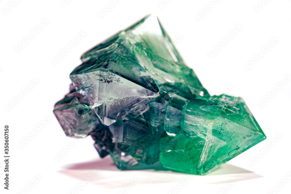 Precious crystal nugget. Mineral for the manufacture of jewelry and for industrial applications