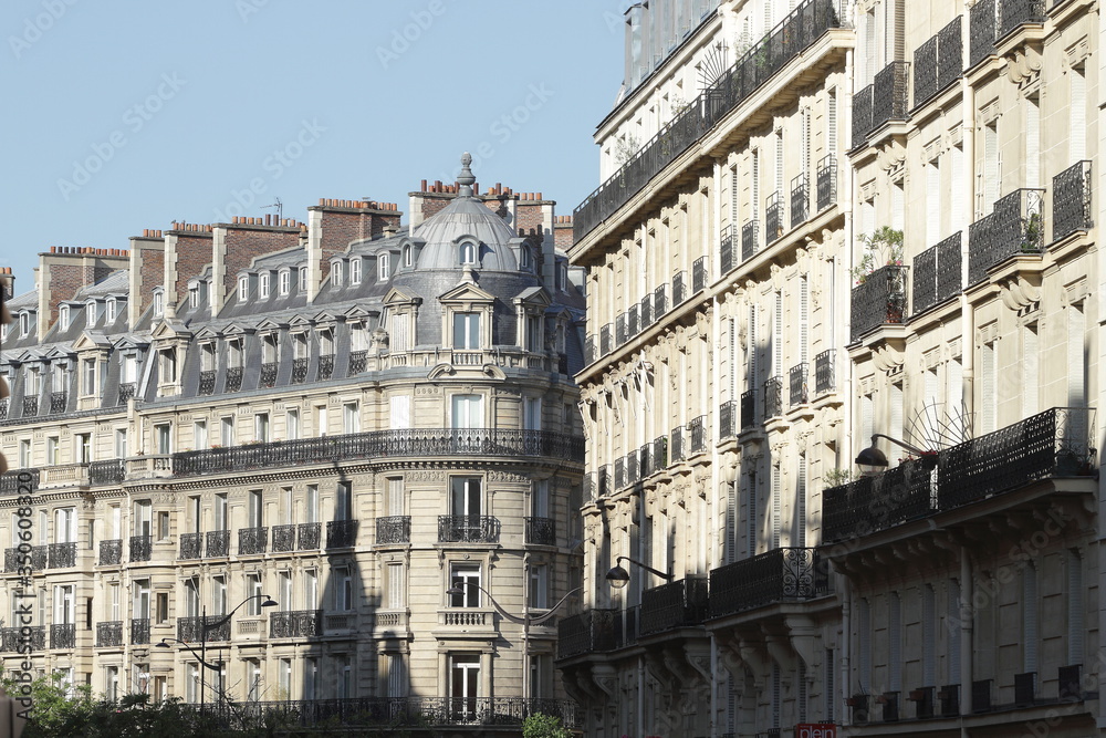 Paris XVII - Immeubles haussmanniens