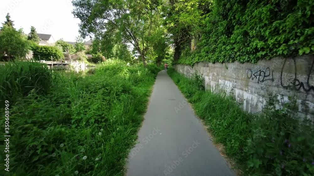 Walking along River Kennet and Kennet and Avon Canal at Reading, Berkshire, United Kingdom - 18th of May 2020 Walking along River Kennet and Kennet and Avon Canal at Reading, Berkshire, United Kingdom - 18th of May 2020