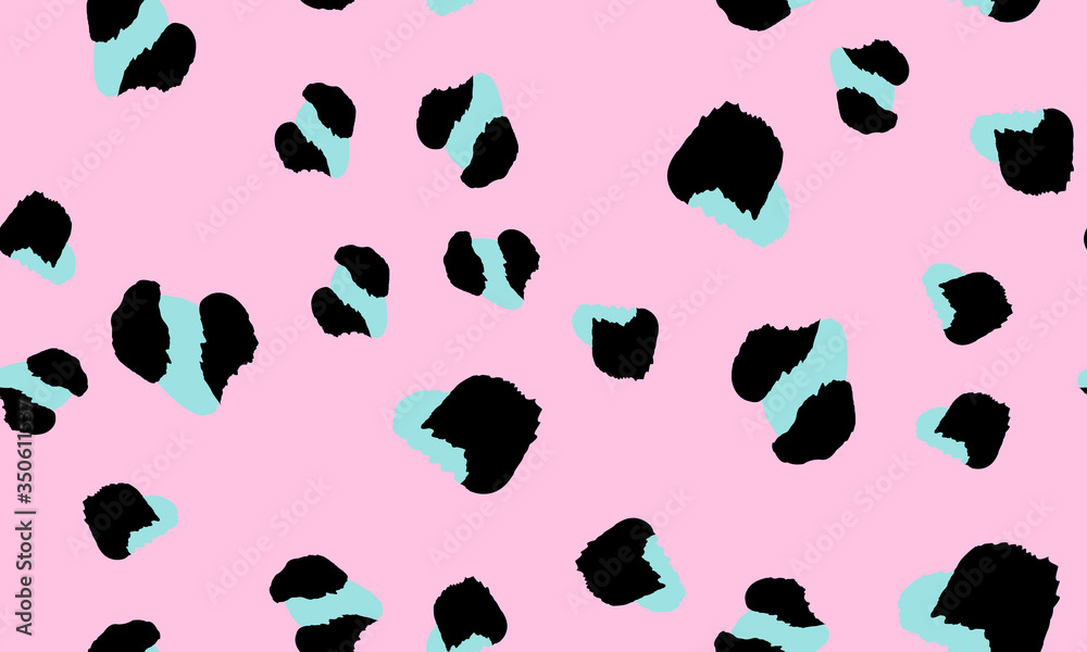Leopard Print. Seamless Pattern. Animal Skin. Leopard Print. Seamless Pattern. Animal Skin.