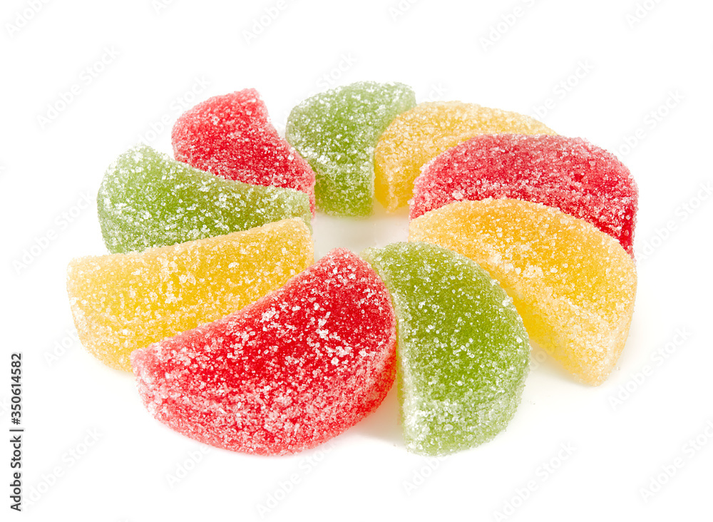 jelly candies isolated on white backrgound jelly candies isolated on white backrgound
