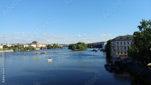 view of the river in the city