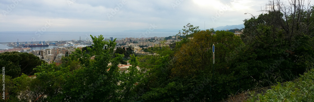 view of the city of Genoa
