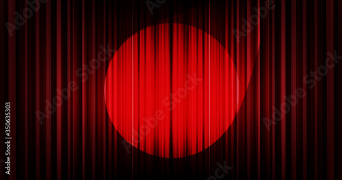Vector Dark Red curtain background with Stage light,Hight Quality and modern style.