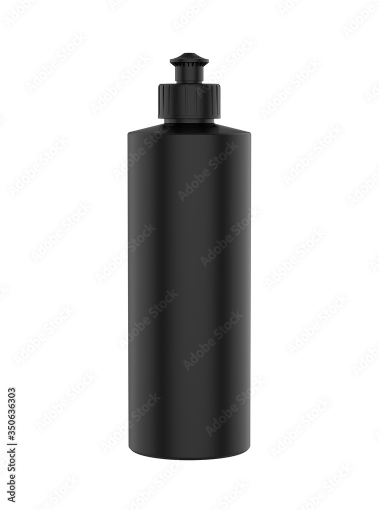 Blank Plastic bottle with Push Pull Bottle Cap for mock up and branding, 3d render illustration. Blank Plastic bottle with Push Pull Bottle Cap for mock up and branding, 3d render illustration.