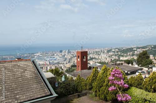 panorama of the Ligurian Riviera