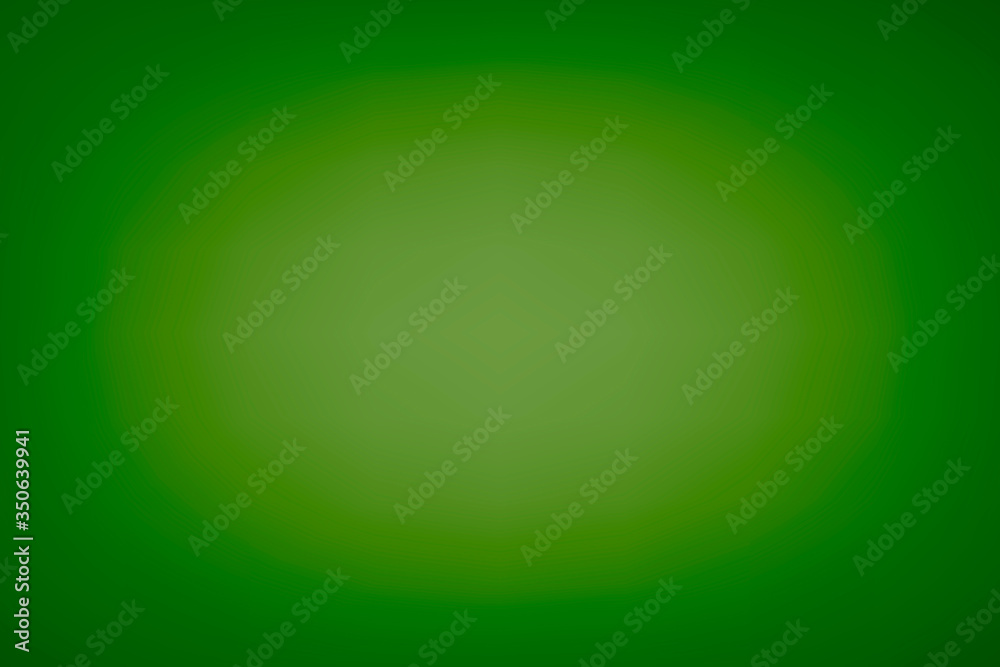 Abstract green background with a Central gradient.The color of the foliage.Vector illustration.