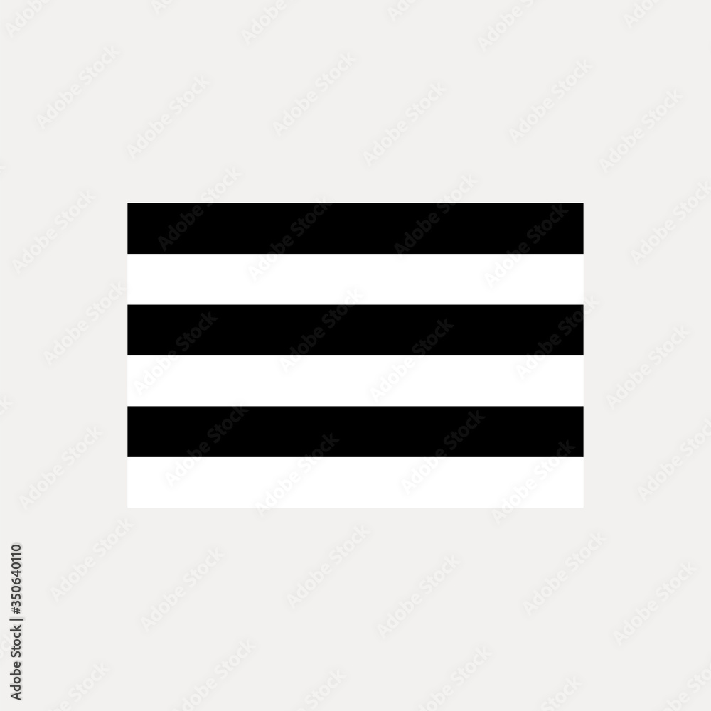 Straight flag symbol vector icon. LGBTQ symbol Isolated on white background Straight flag symbol vector icon. LGBTQ symbol Isolated on white background