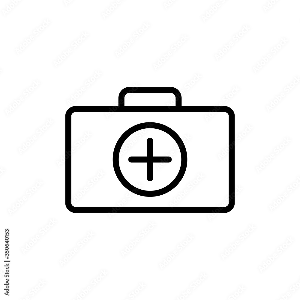 First Aid Kit Icon Design Vector Template First Aid Kit Icon Design Vector Template