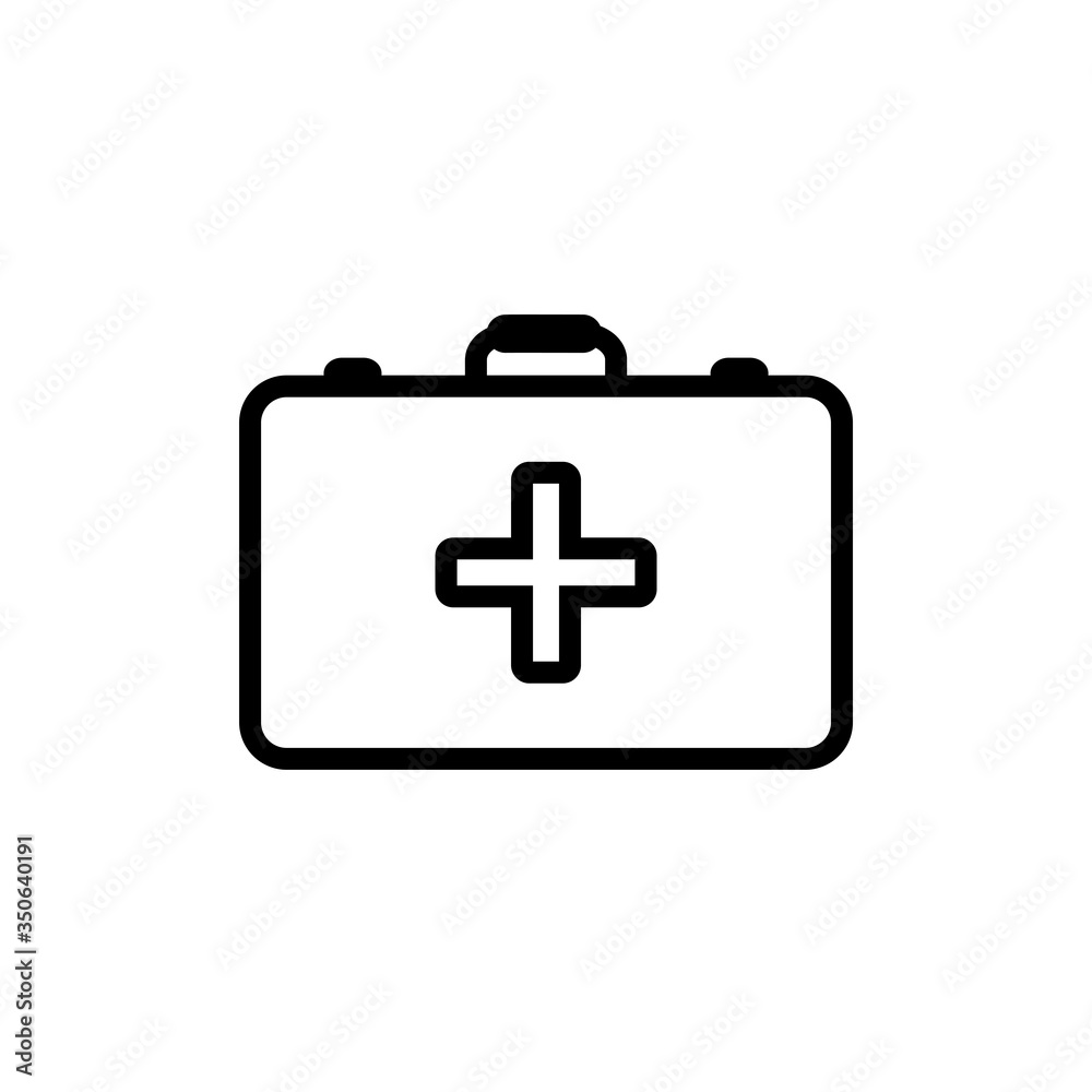 First Aid Kit Icon Design Vector Template First Aid Kit Icon Design Vector Template