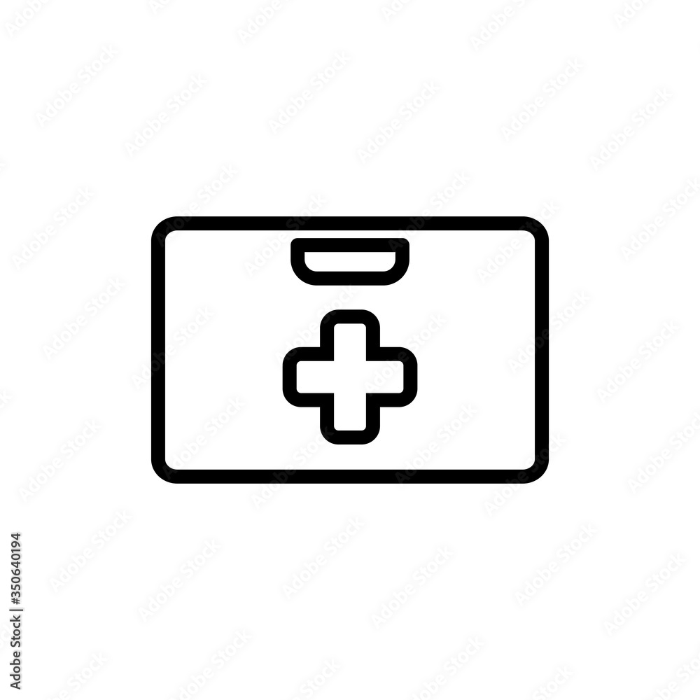 First Aid Kit Icon Design Vector Template First Aid Kit Icon Design Vector Template